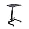 Brody Adjustable Desk Brody SitStand Desk, Gray, 20" D X 29.44" H, 26" W X Melamine Laminate, Gray 1900GY - alternate 3